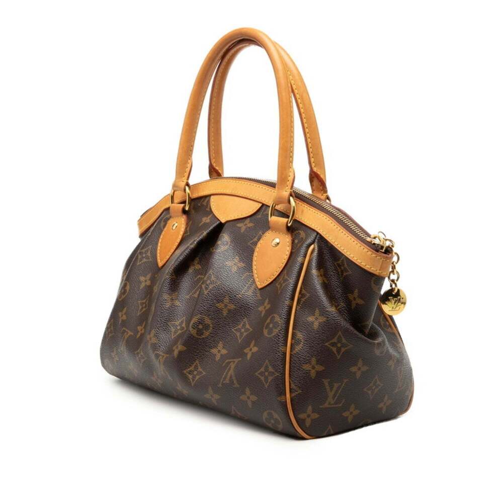 Louis Vuitton Monogram Tivoli PM Handbag M40143 Brown Leather Women's LOUIS V... - Picture 2 of 6